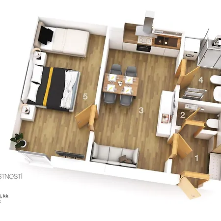 Apartamento Apartmány Mikulčice Mikulčice